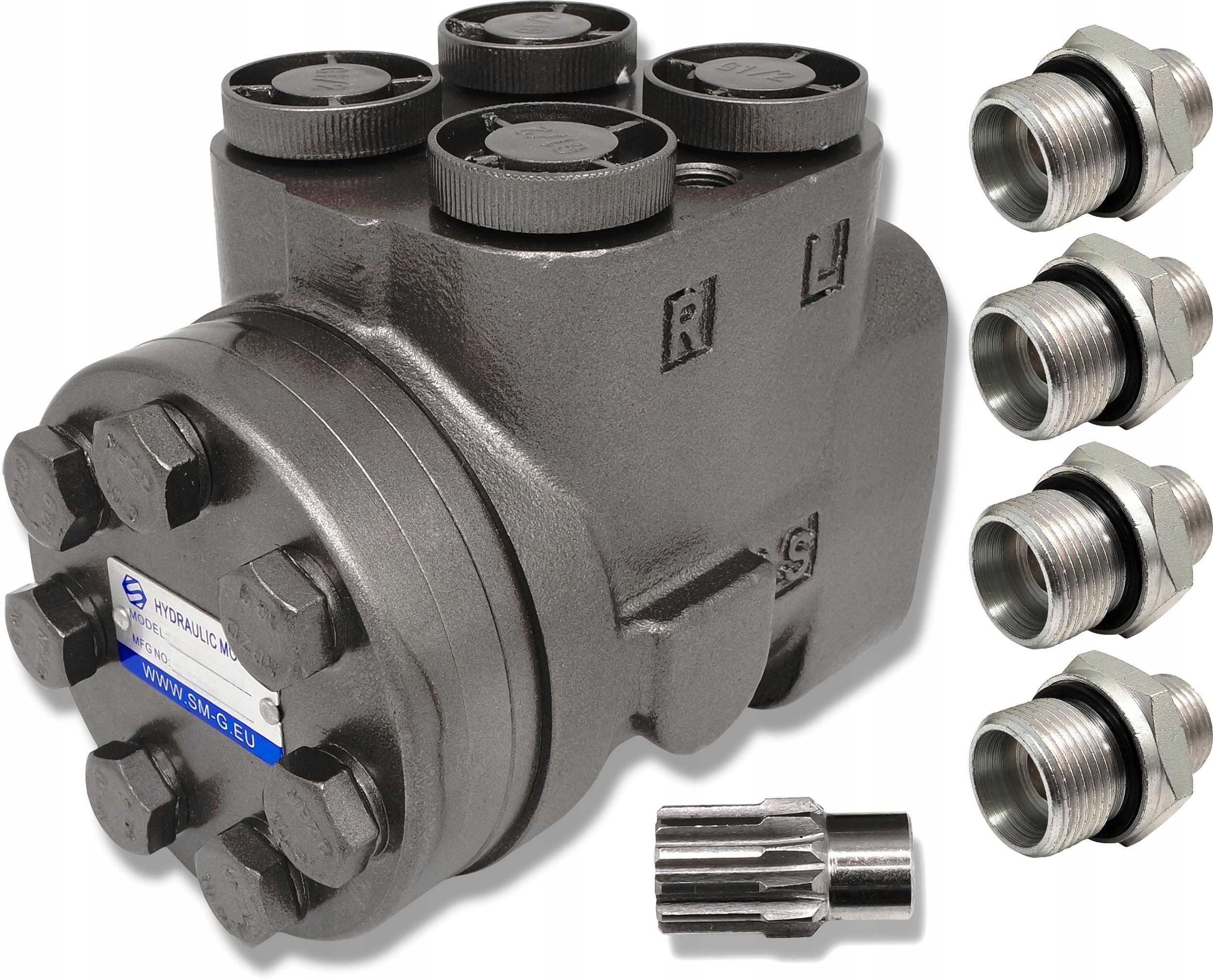 Orbitrol Ospc 80 On Wałek 40 4x Nyple Vsuvka Bizon Ursus.