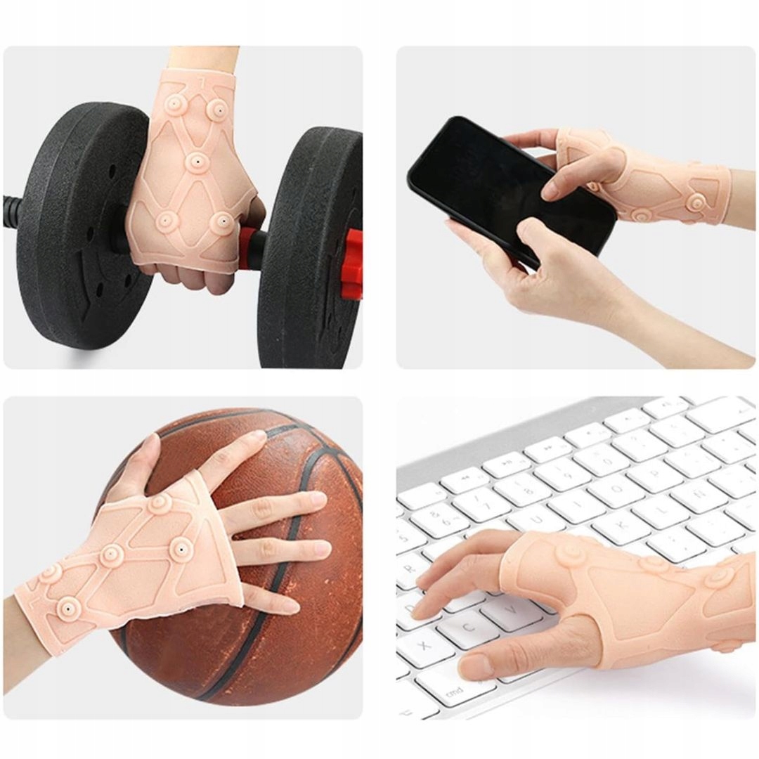 OPASKA MAGNETYCZNA NA NADGARSTEK DŁOŃ STABILIZATOR NADGARSTKA 10 MAGNESÓW Model OPASKA MAGNETYCZNA NA NADGARSTEK 10MG  SHOPII