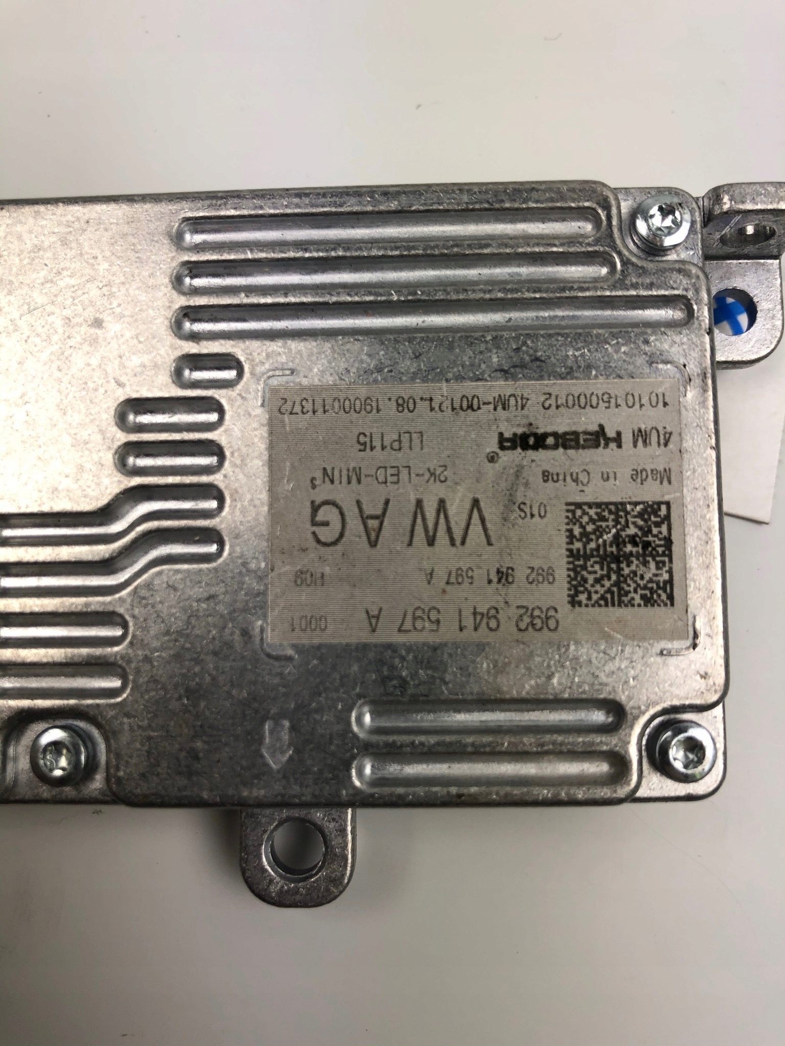 control unit module LED VW PASSAT B8 992941597A