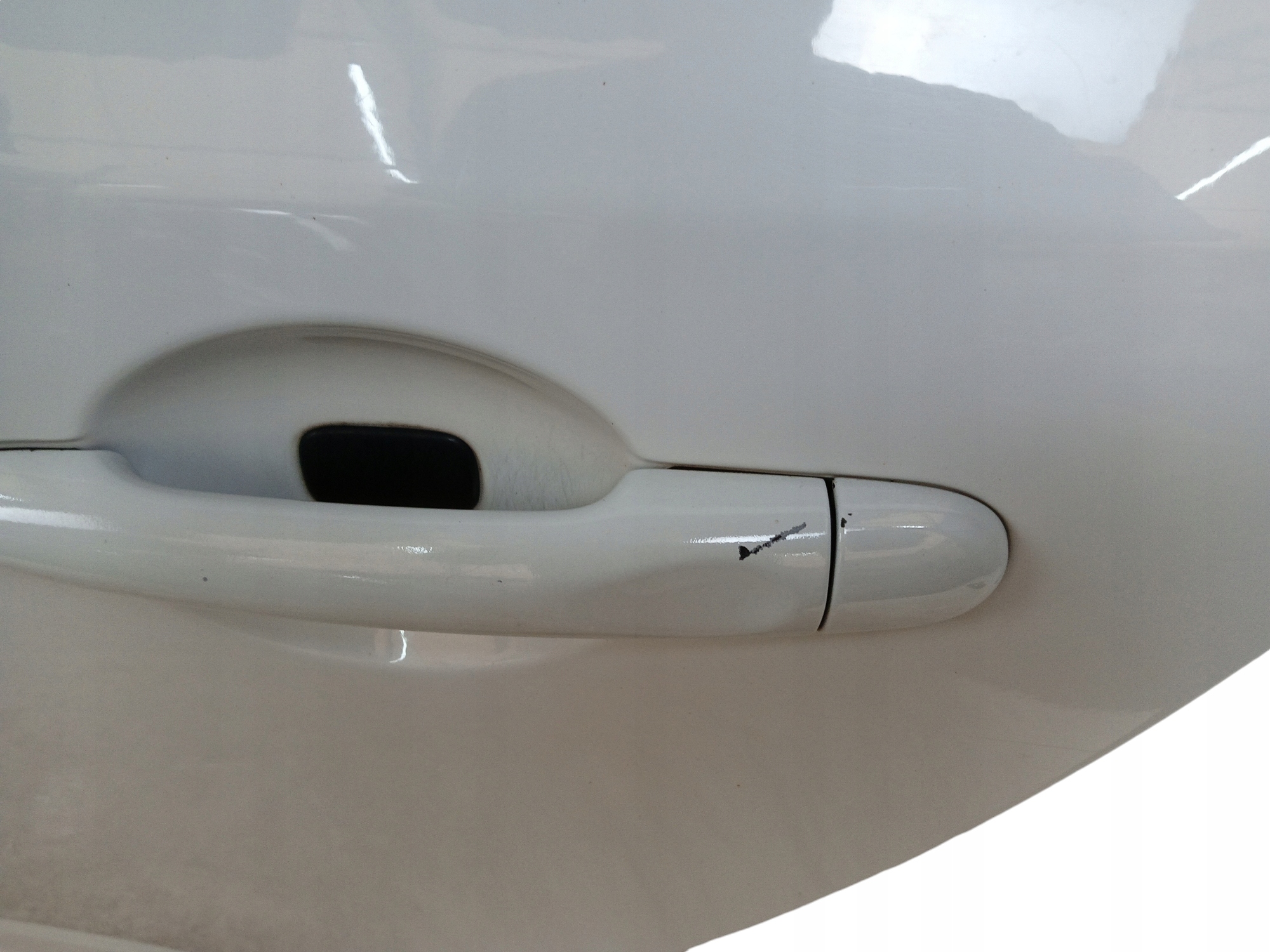 DRZWI LEWY TYŁ LEWE TYLNE RENAULT MEGANE III HB KOLOR OV369 Kolor biały