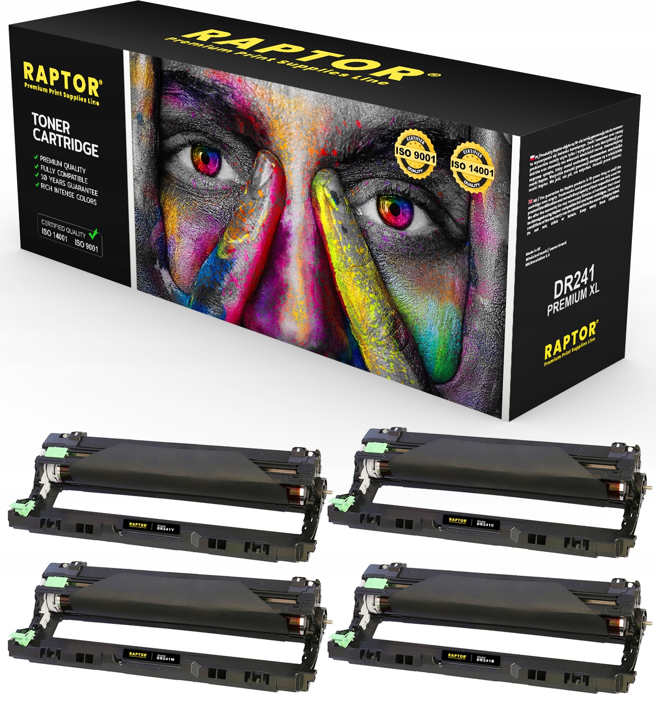 4x Buben Pro Brother DR241 DCP-9015CDW DCP-9020CDW