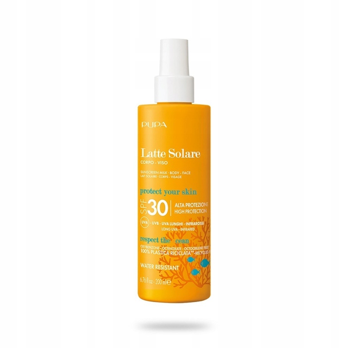 Pupa Milano Mléko na opalování Spf 30 200 ml