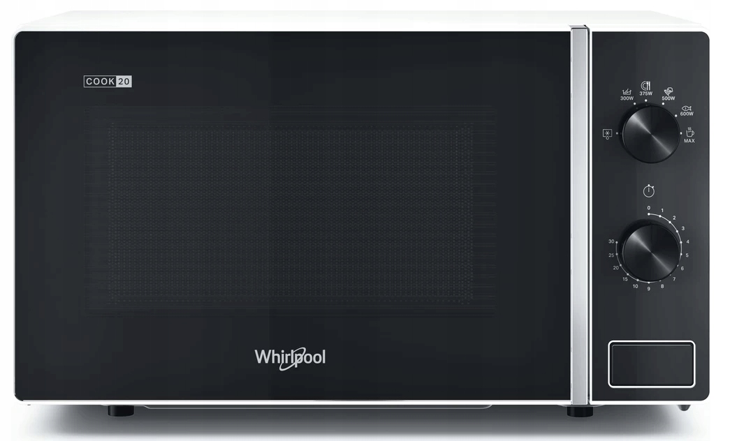Kuchenka mikrofalowa Whirlpool MWP101W Biała 700W 20L 6 poziomów mocy