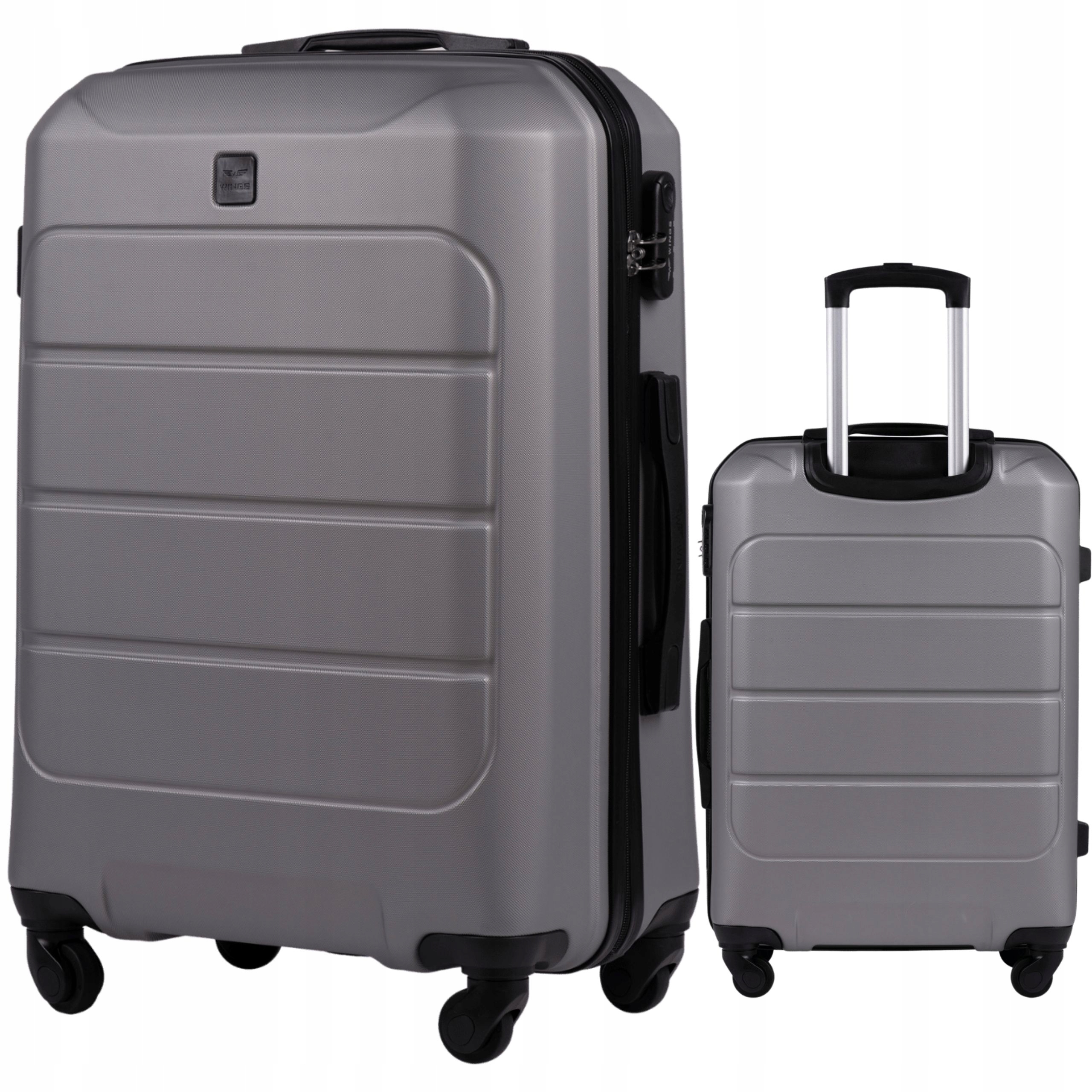 Cestovní kufr prostorný, tvrdý Do Letadla ryanair XL Bagáž vysílaná Wings