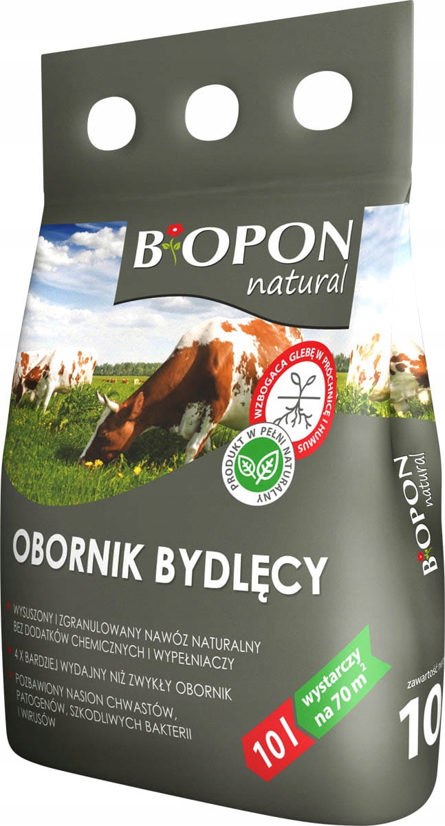 

Biopon obornik granulowany bydlęcy 10l