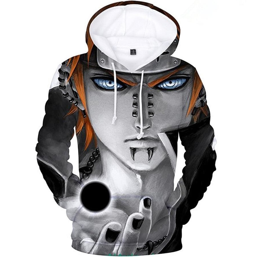 

Bluza Naruto 3D Rozmiary Akatsuki Pain Sasuke