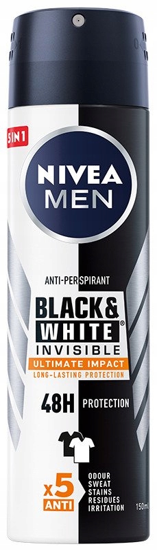 

Nnivea Men Black White Ultimate Dezodorant 150ML