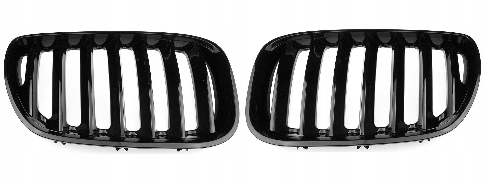 Grilovací mřížka Bmw X5 E53 Lift 03-06 černá Lesklá