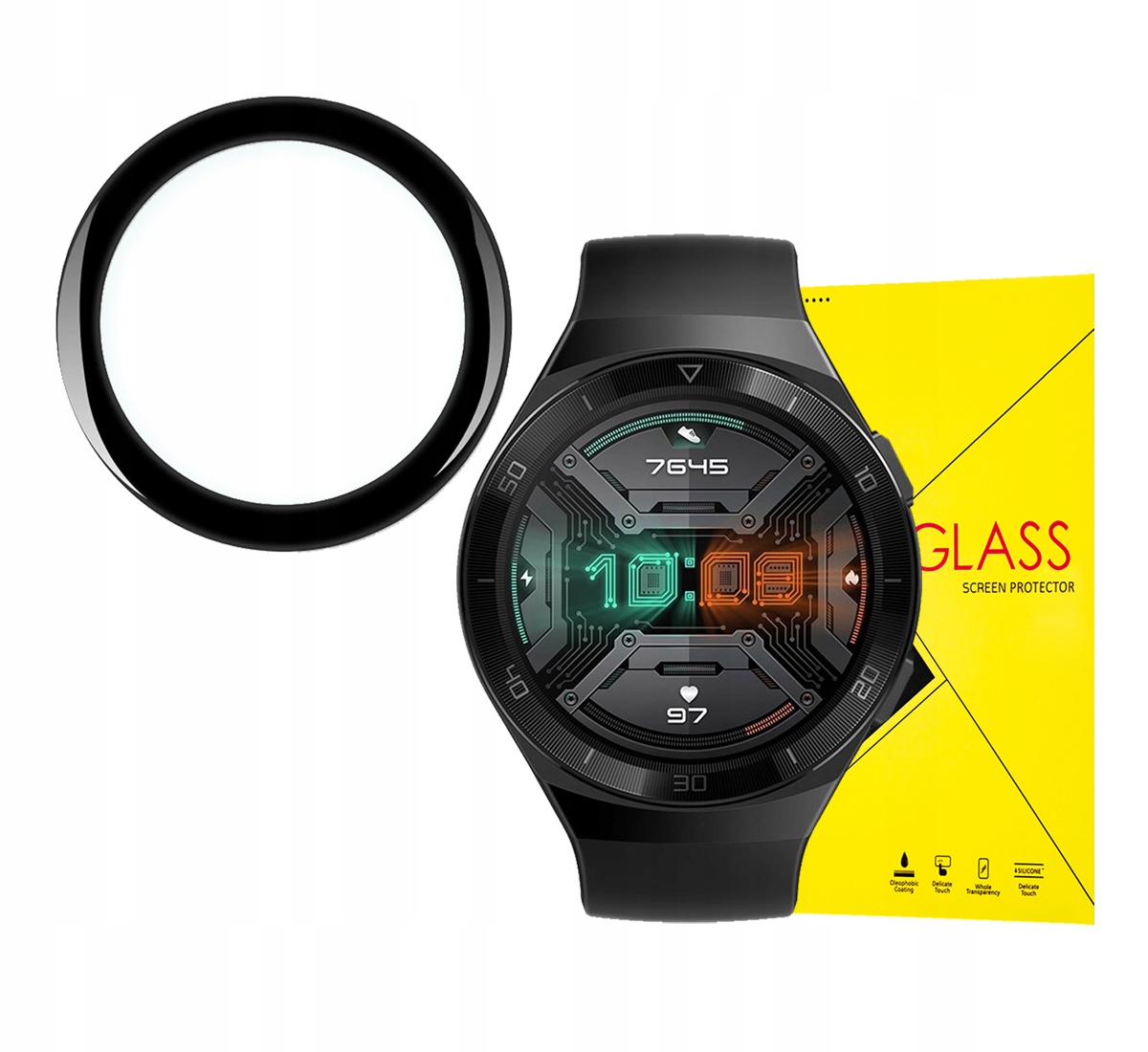 

Szkło Hybrydowe Na Ekran Do Huawei Watch Gt 2E 46