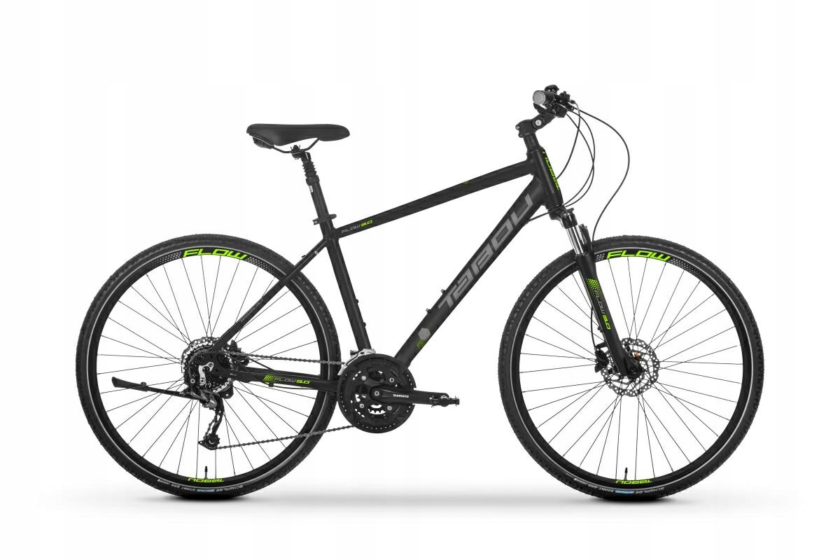 Rower Tabou 28" Flow 3.0 19" Black/lime