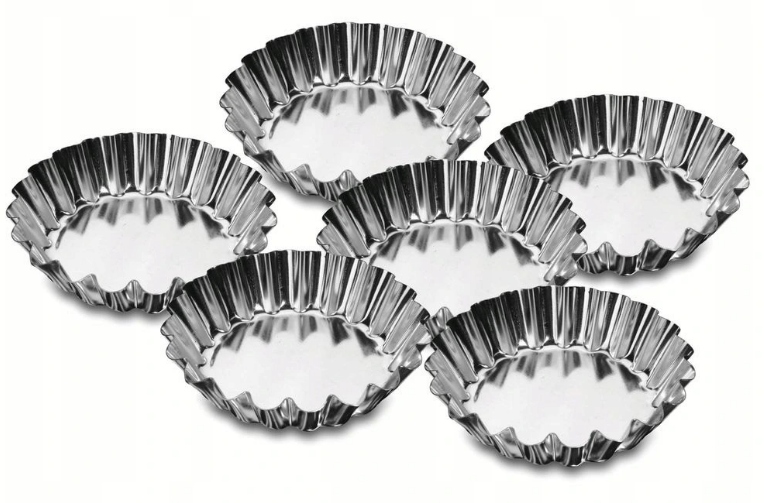 Foremki do Tartaletek Mini Tart 11 cm 6 szt