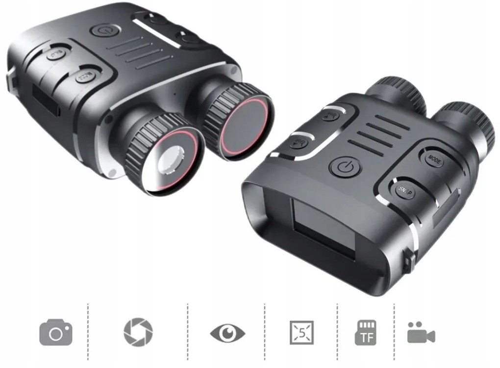 Noktowizor cyfrowy R18 RegMag z zoomem 10X i 7 poziomami IR – Zdjęcia i filmy po zmroku