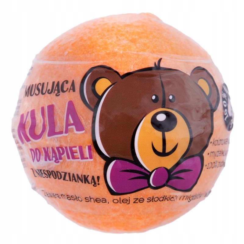 

Laq kula musująca do kąpieli Pomarańczowa 120g