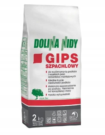 Gips szpachlowy Dolina Nidy 2kg