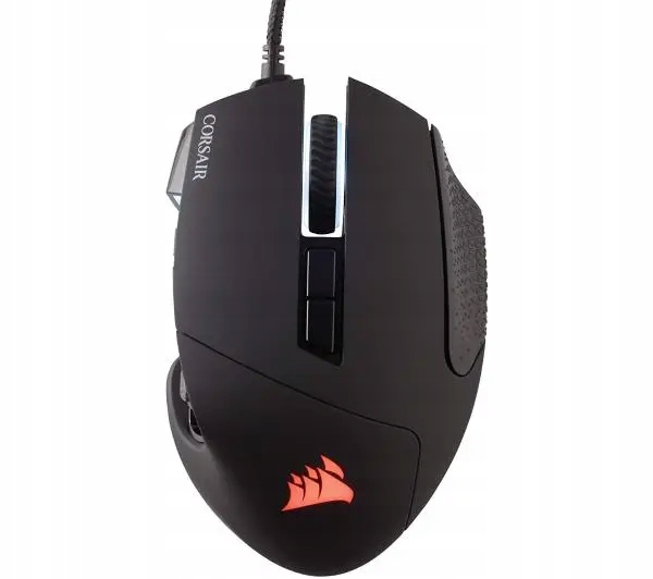 Mysz przewodowa Corsair Scimitar Rgb Elite Rgb Mmo Gamingowa Czarna