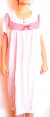 

Koszula nocna Bawełniana luźna krótki rękaw XL