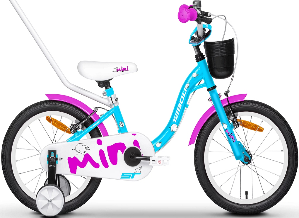 Rower dziecięcy Tabou Mini Girl St 20" blue pink