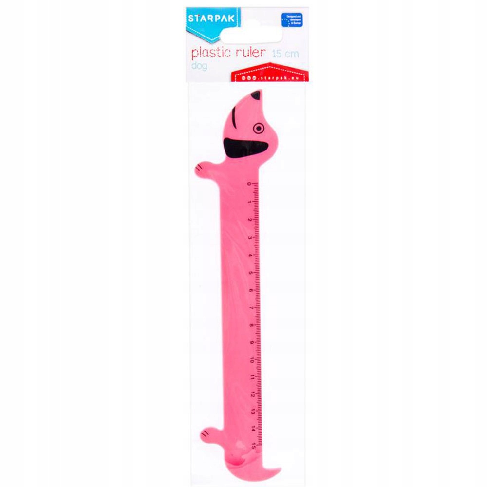 

Starpak Linijka Plastikowa Szkolna 15cm Piesek