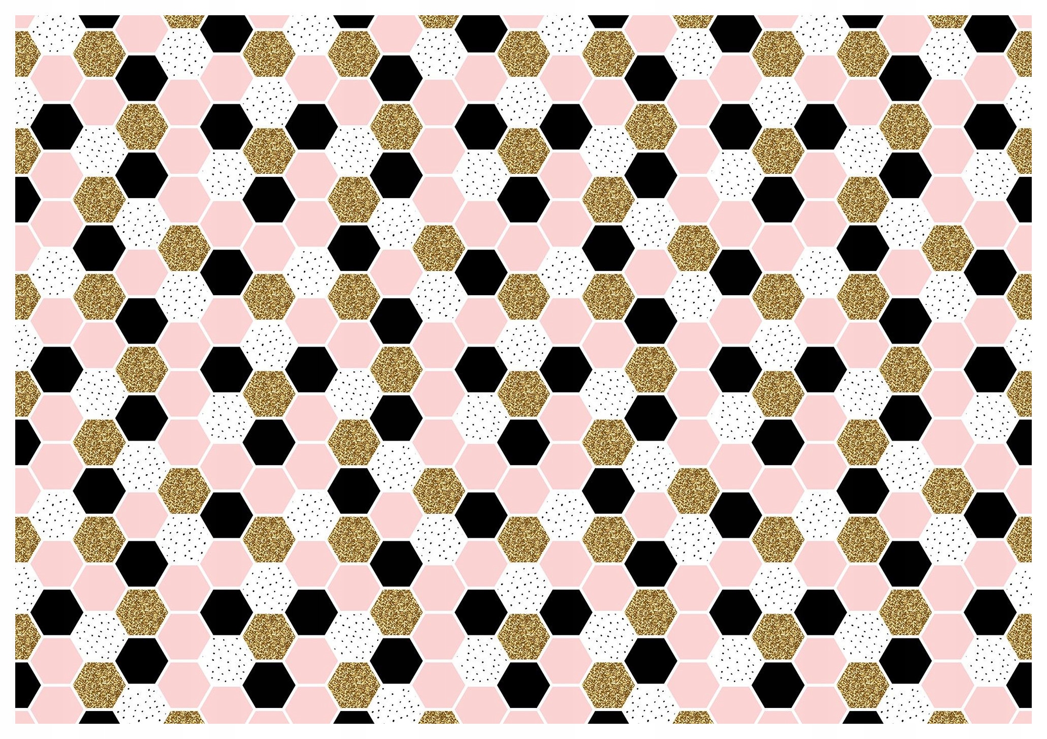 Fototapeta Geometrické šestiúhelníky Abstrakce 520x318 pokoj lepidlo