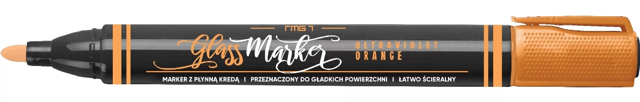MARKERY KREDOWE DO SZKŁA ŚWIECĄCE UV RYSTOR 8 KOL Bohater brak