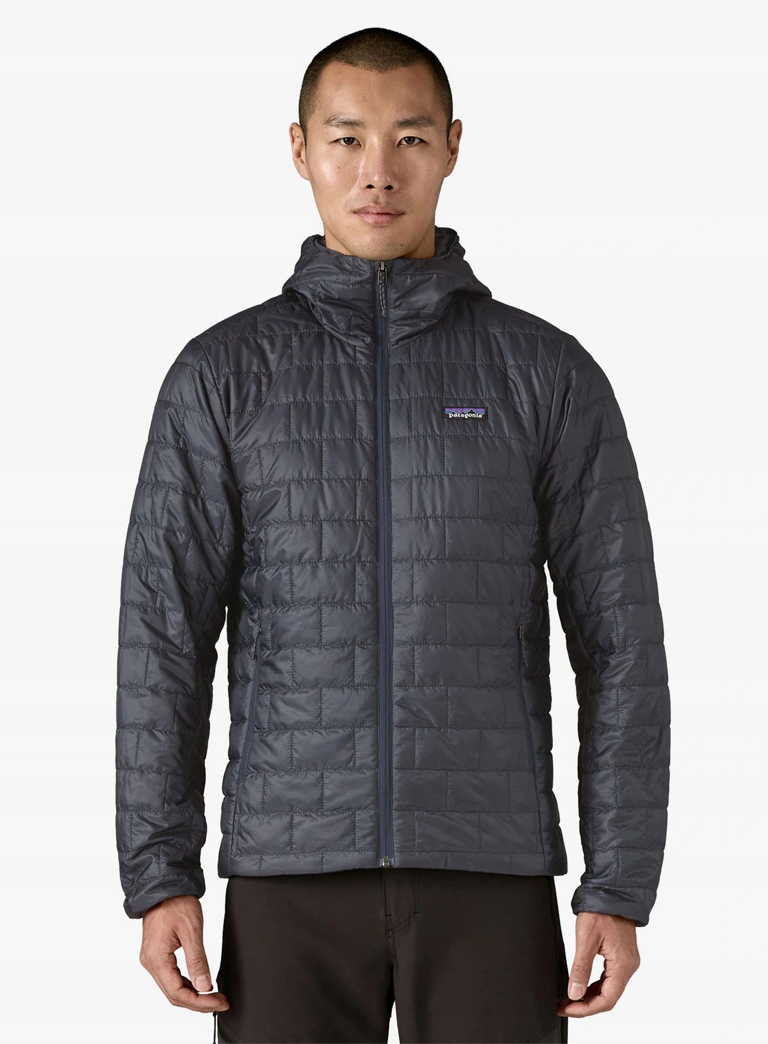 Kurtka ocieplana Patagonia Nano Puff Hoody smolder blue L