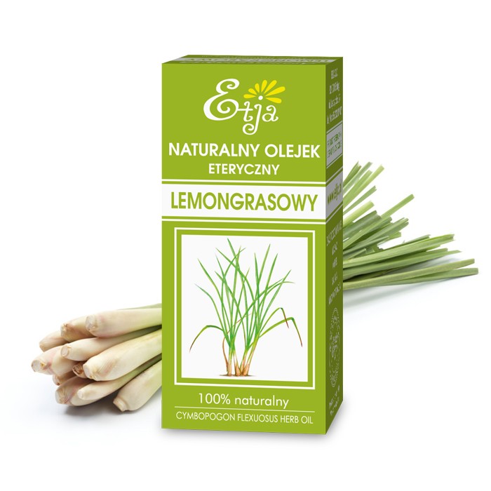 

Etja Olejek eteryczny naturalny Lemongrasowy 10m