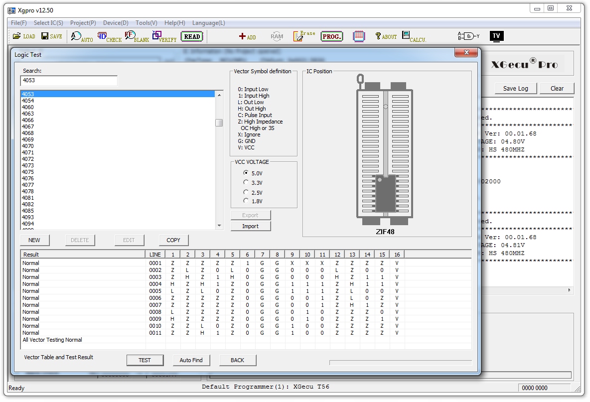 Adapter SOIC16 / SO16 (150mil)-PDIP16(24) ZIFc Rodzaj programator pamięci