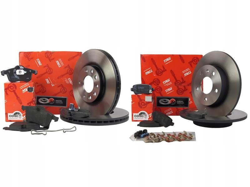 TRW ДИСКИ + КОЛОДКИ P + T OPEL ASTRA III H 280 ММ