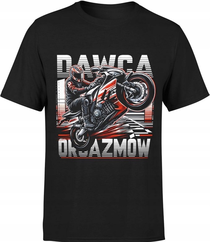 KOSZULKA MĘSKA DAWCA ORGAZMÓW MOTOCYKLOWA ORGANÓW - 3XL