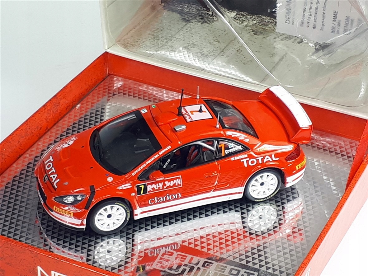 Norev Peugeot 307 Wrc #7 M.Gronholm Winner Rallye Japan 2005 1:43
