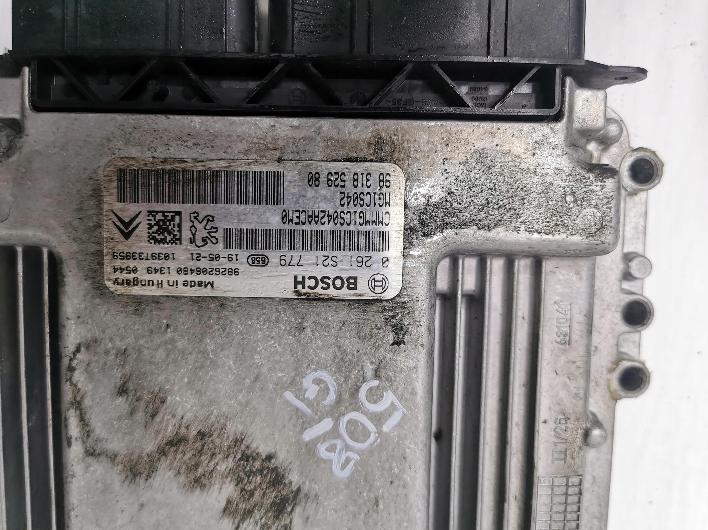 control unit computer of the engine PEUGEOT 508 II GT 1.6 THP 9831852980