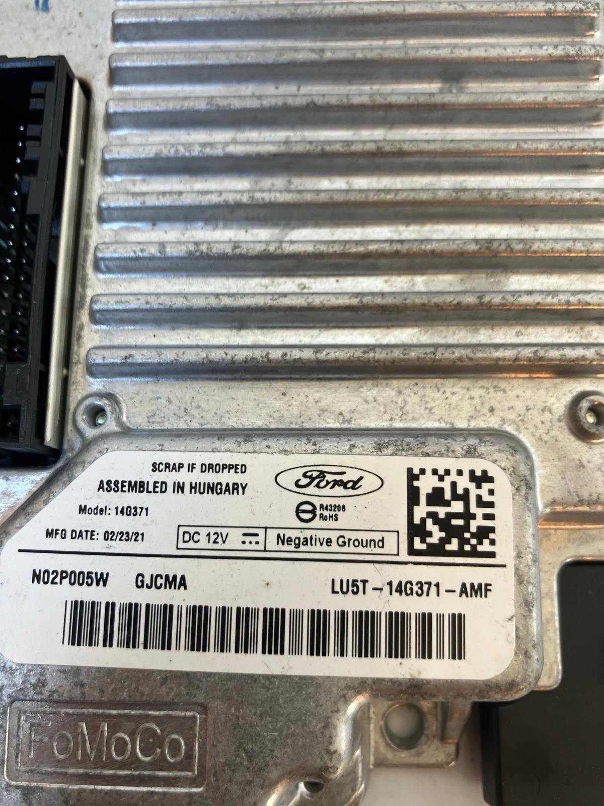 module control unit navigation devices FORD TOURNEO COURIER LIFT LU5T-14G371-AMF