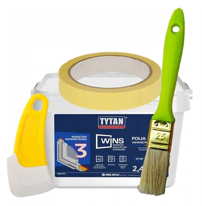 Tytan Wins Fólia v tekutine Tesná montáž 2,4L Vnútorná Antracit Darčeky