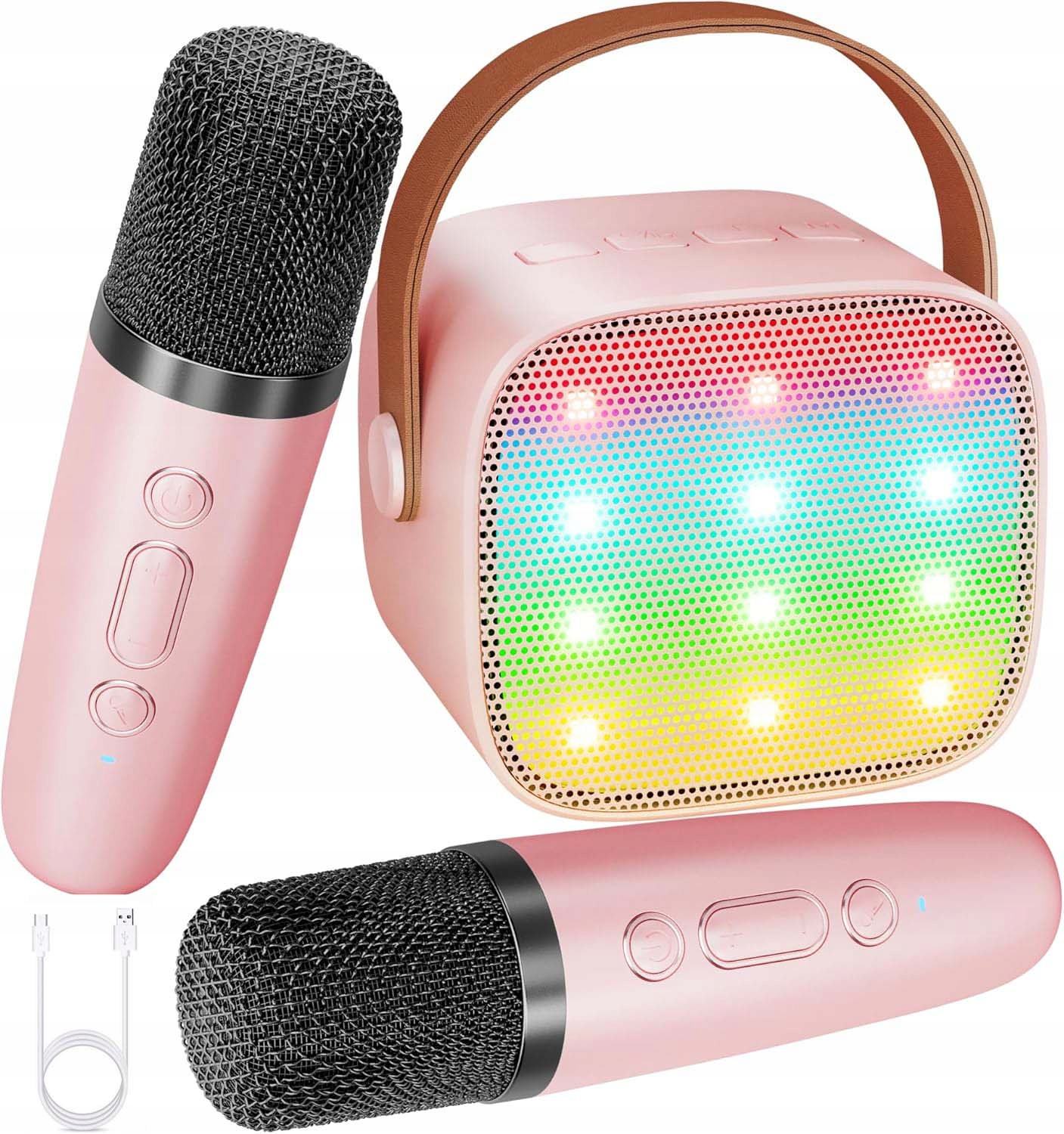 Wowstar Karaoke Zestaw Dla Dzieci Z Mikrofonami Bluetooth Głośnik — miniatura 9