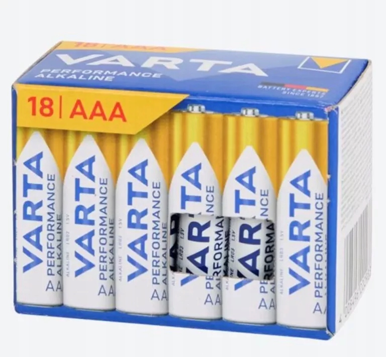 Bateria Varta AAA (R3) alkaliczna 18 szt.