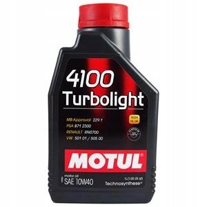 

Olej Silnikowy 10W-40 4100 Motul Turbolight 1L
