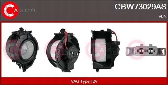 Casco CBW73029AS вентилятор внутренний