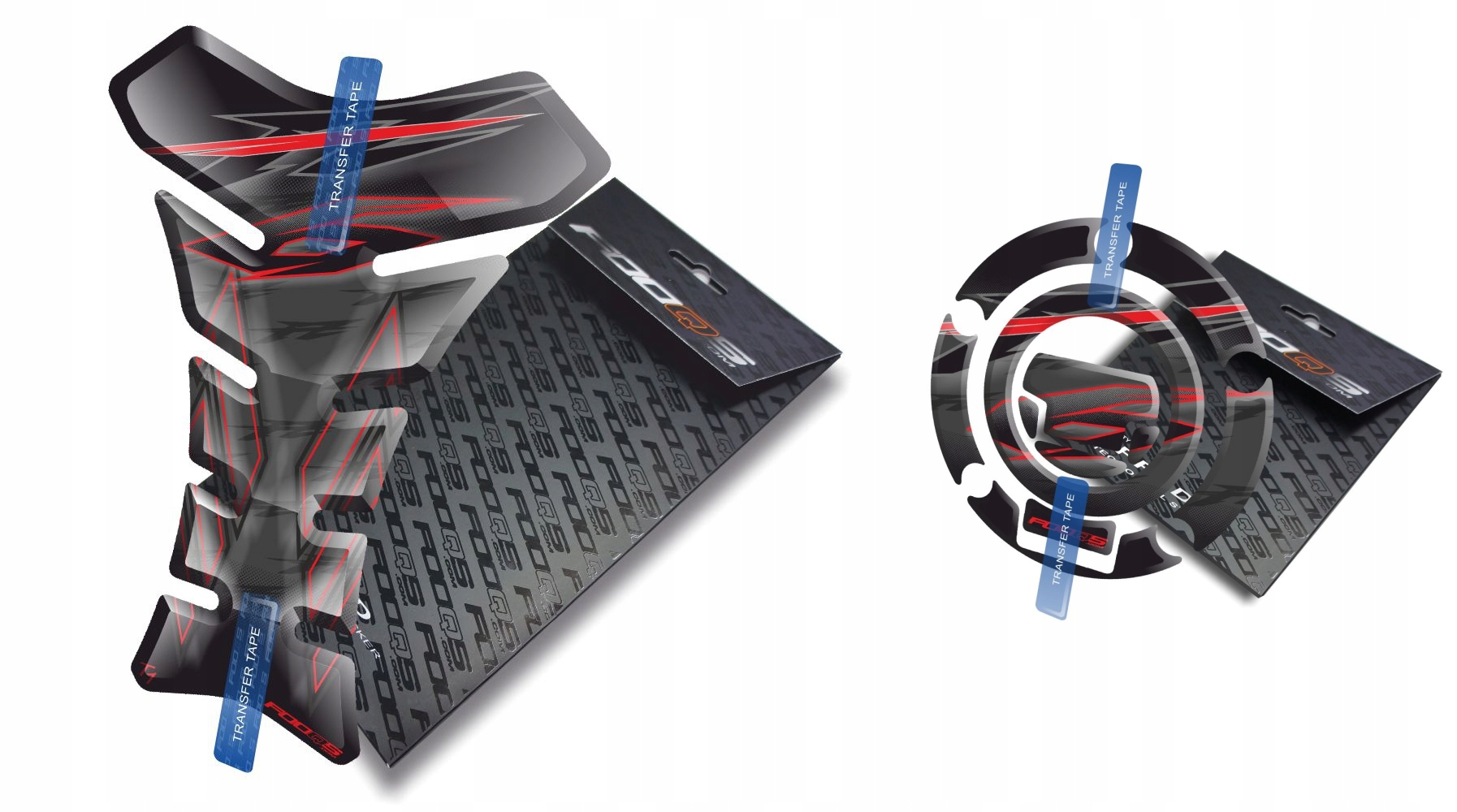 Tank-pad Cap-pad od společnosti Fooqs pro Yamaha FZ-6 Černý