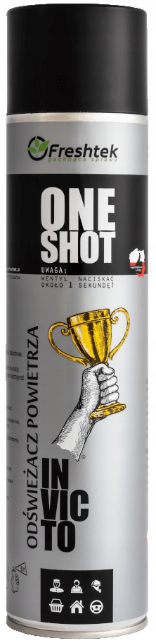 FRESHTEK - ONE SHOT - Neutralizator zapachów - INVICTO - 600 ML