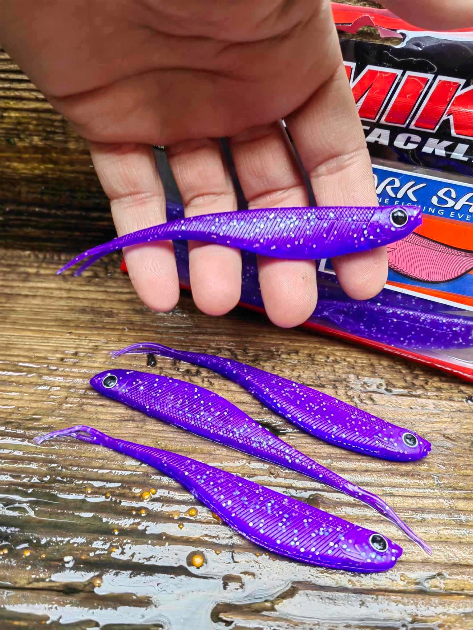 8 szt. Jaskółka Damiki Ark Shad 12,7 cm killer na sandacze i szczupaki #420 Model ARK SHAD 5