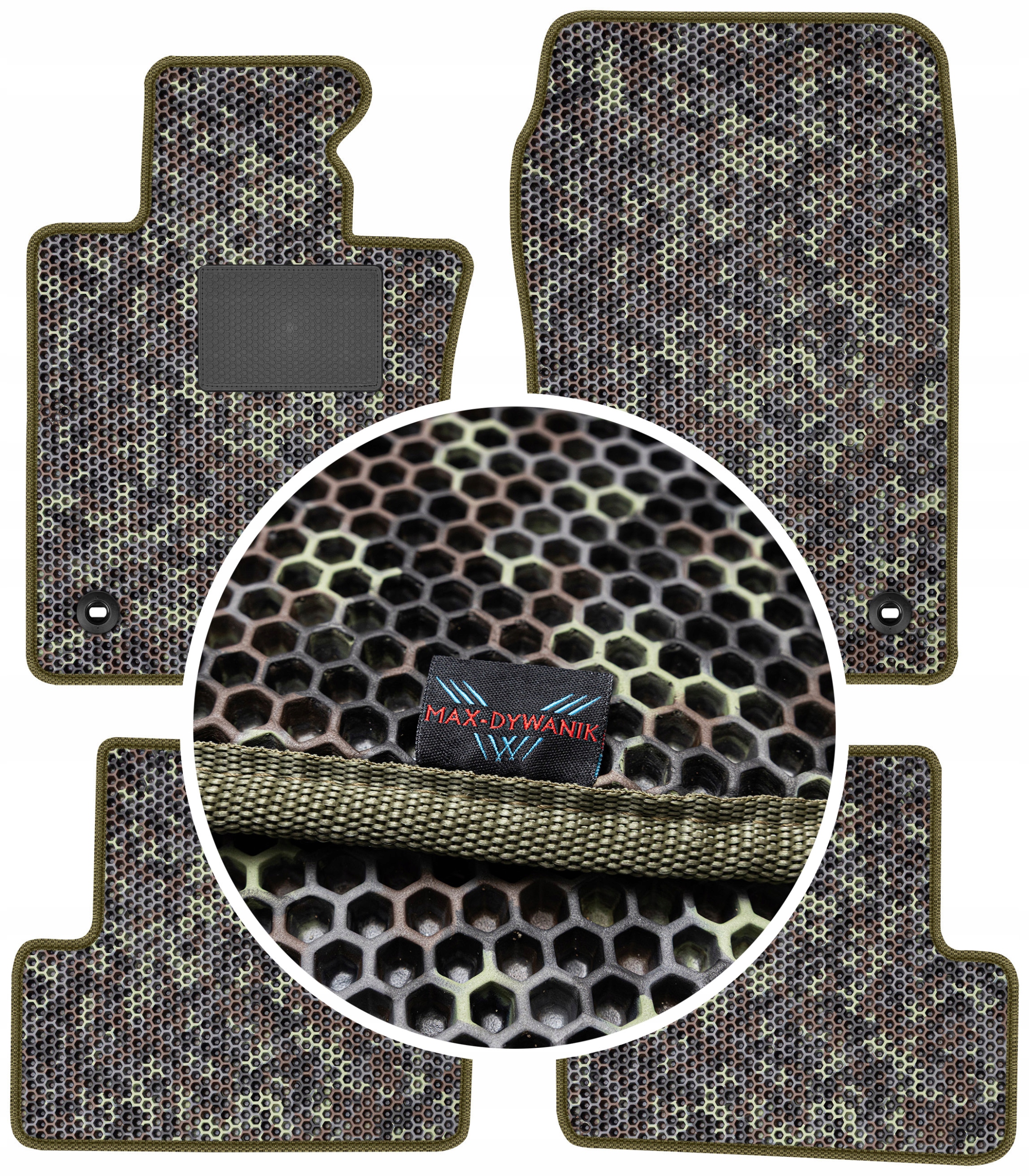 Honda Accord VIII 2011-2015 Gumové rohože Eva Moro