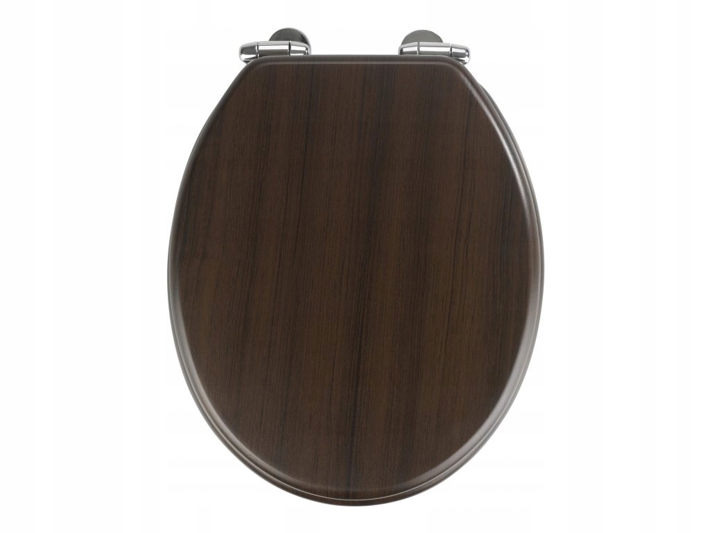Wenge toaletné sedadlo, Mdf, Wenko