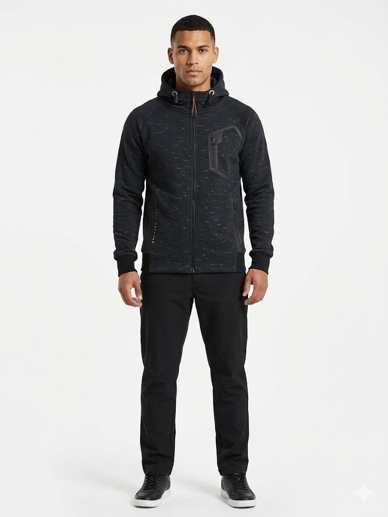 Geographical Norway Pánská Mikina Tmavě Modrá S J_c