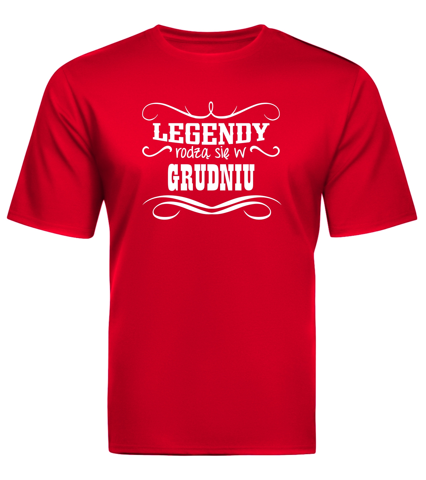 

Koszulka Legendy rodzą się w Grudniu Urodziny