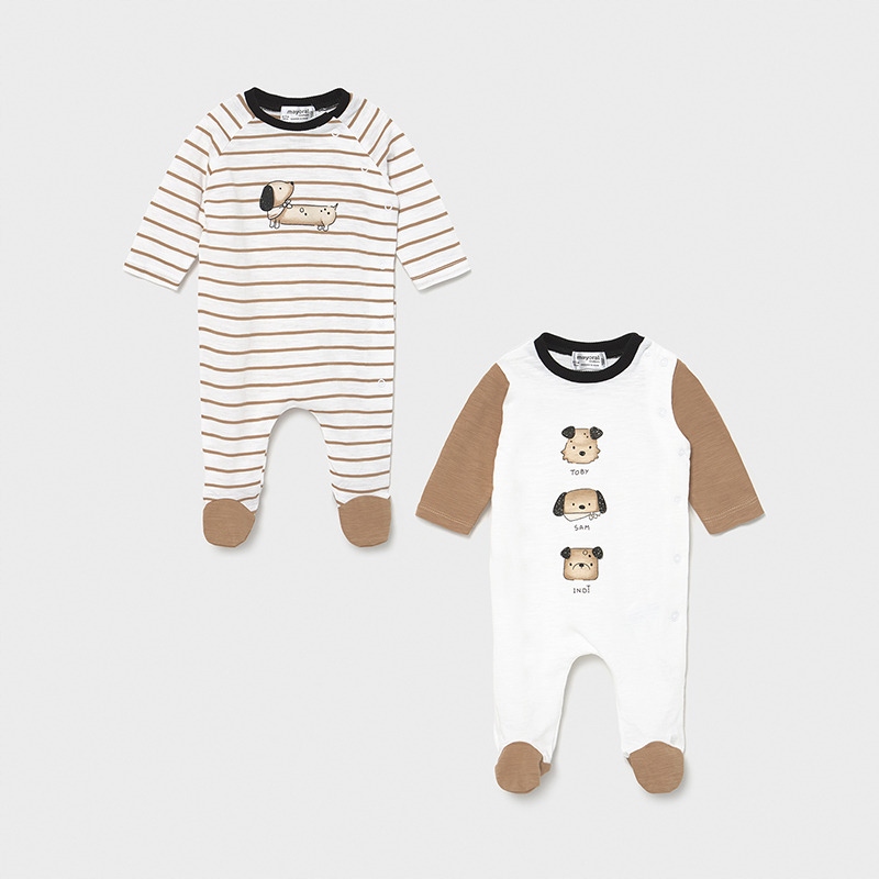 Zestaw 2 śpioszków r.65