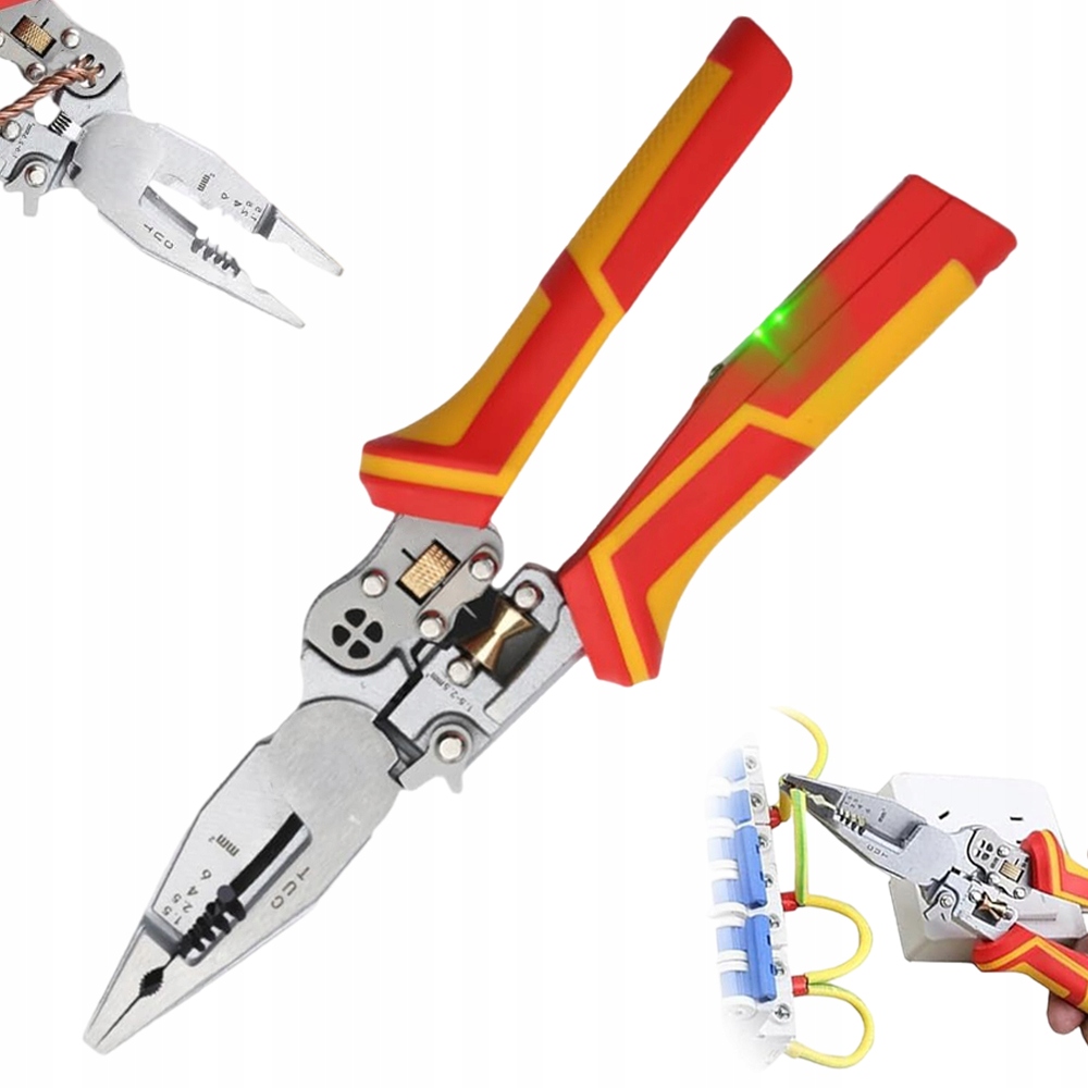 9 V 1 Multifunkční Odizolační Kleště S Funkcí Elektrického Testu