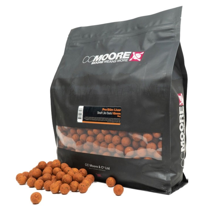 CC Moore Kulki zanętowe Pro-stim Liver 18mm 5kg