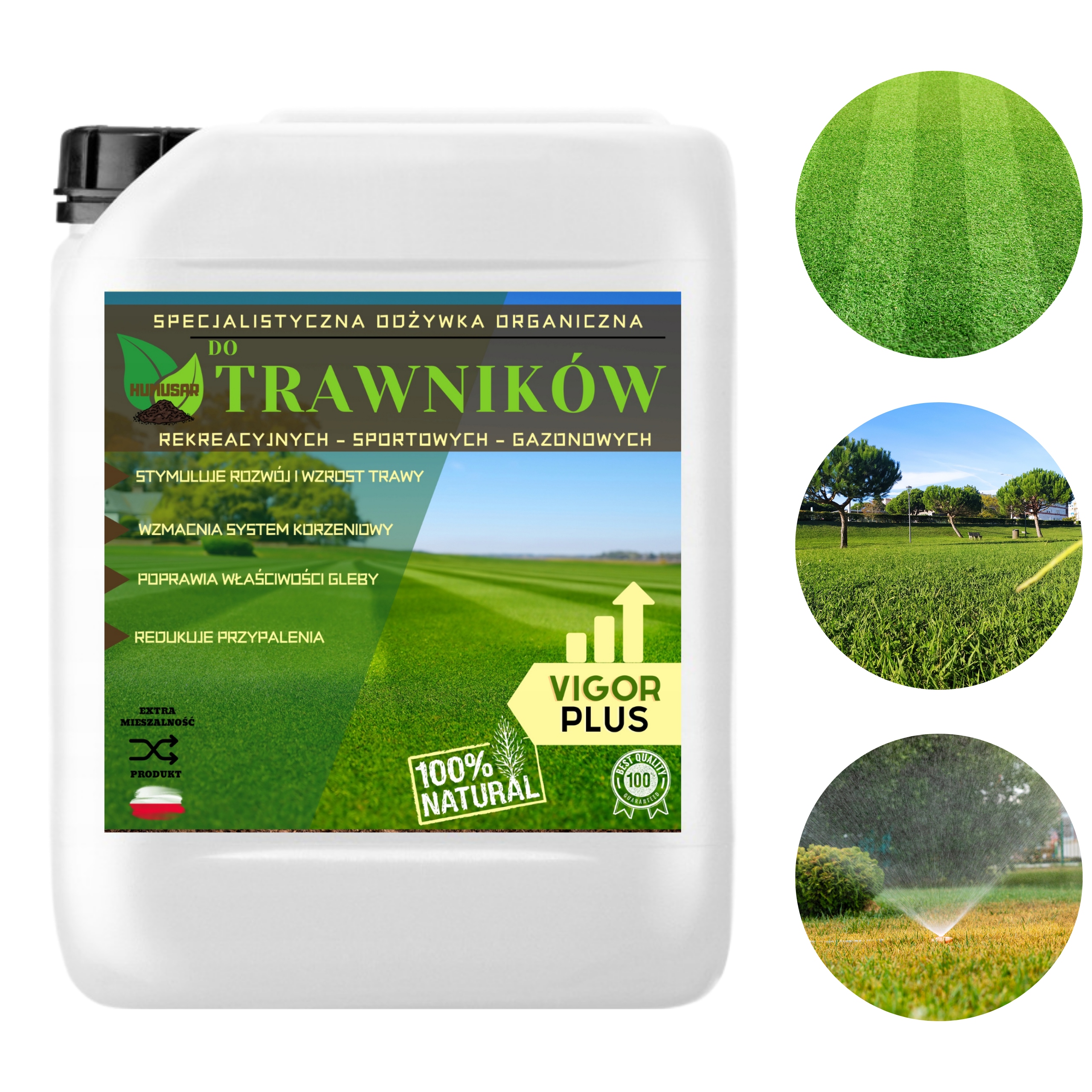 Přírodní hnojivo pro trávník Bio – Organický Humus Eko 10L
