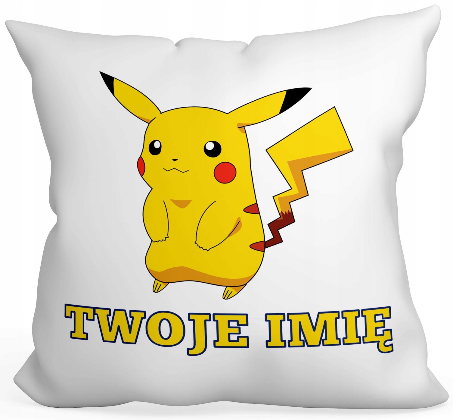 

Pikachu Poduszka Dla Dziecka 40x40+IMIĘ