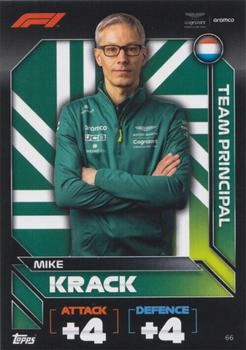 Turbo Attax 2022 66 Mike Krack (Aston Martin) Topp